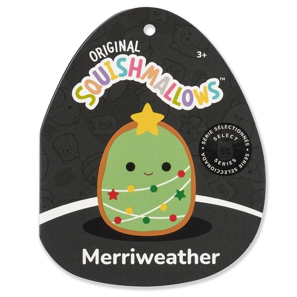 ⚡️New 4” Select Series Squishmallow Christmas Cookie Ornament Set - 3 pk - Picture 9 of 9